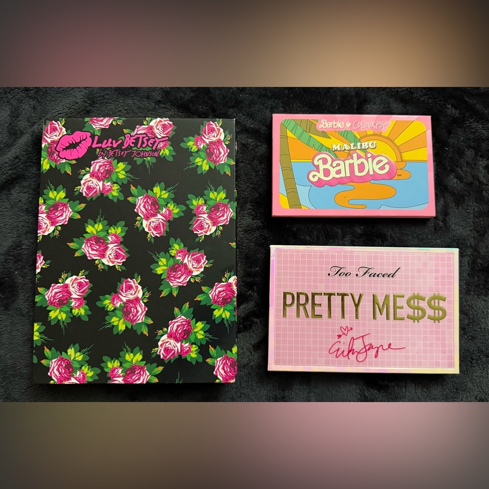 Betsey Johnson + ColourPop + Too Faced Makeup Bundle - Unused
